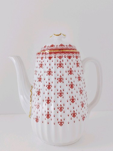 Spode fleur lys red - spode,