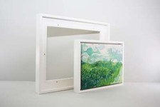 White Wooden Tray Frames. 22mm