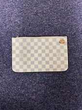 Authentic Louis Vuitton Damier Azur Neverfull GM Pouch ( Read Description)