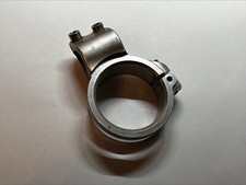 2010 Ducati 848 EVO Left Handlebar Clamp with Titanium Bolts