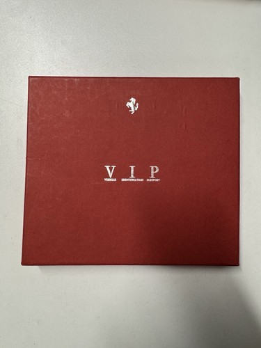 Ferrari booklet empty - ferrari,