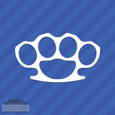 Brass Knuckles Vinyl Decal