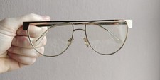 Clear lens Metal frame glasses