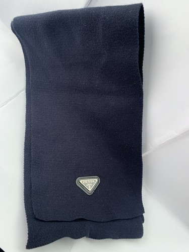 Prada milano scarf - milano, (navy)