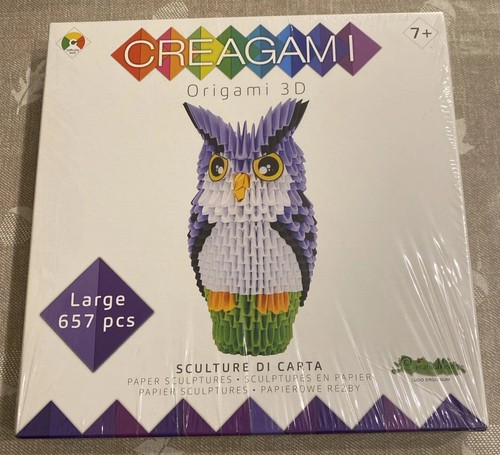 Creagami origami large owl - creagami,