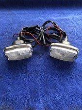 Pair Of Genuine Vintage Lucas L595 Reverse Lights New Old Stock