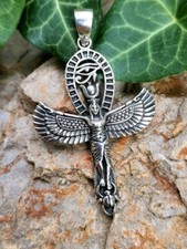 Ankh Isis Goddess Pendant