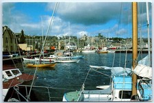 Postcard Lerwick Harbour Shetland Scotland