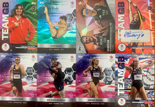 Topps Team GB Stars of Paris 2024 Autographs Parallels base pick choose