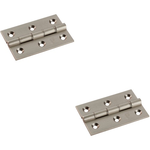 Pair x 2 5mm brass - 2.5mm,
