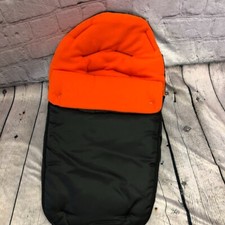 Fleece lined car - seat, footmuff