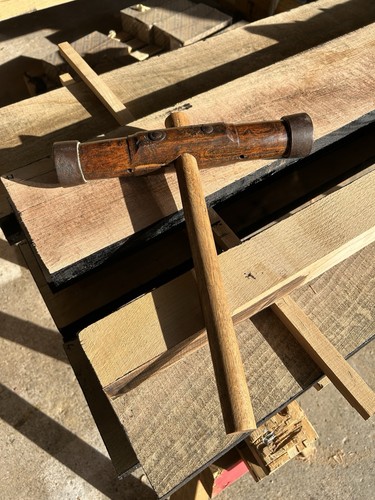 Shipwrights caulking mallet - shipwrights,