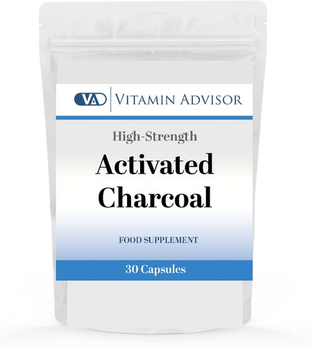 Pure activated charcoal 400mg - ,