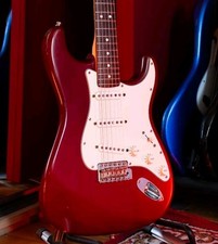 2007 Fender USA Highway One Stratocaster Wine Red Satin nitro finish guitar