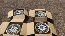 Genuine TSW Hockenheim Mag 15" Alloy Wheels Rims 5x120 BMW E24 E39 E36
