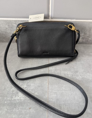 Fossil black leather - fossil,