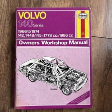 Haynes Manual Volvo 142 144 &