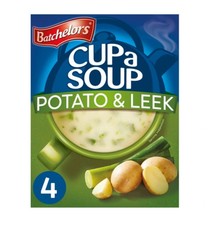 4 x Batchelors Potato & Leek