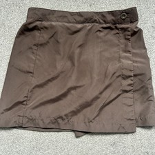Girlguiding Brownies Uniform Brown Skort Shorts 26” Very Good Condition