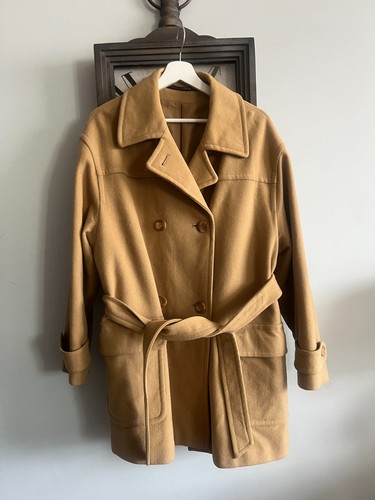 Vintage pure wool coat - m&s,