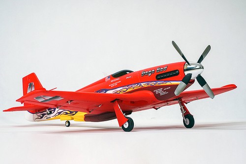 Fms mustang dago red - p-51,