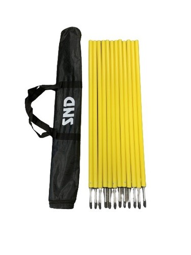 Football training poles set - set, of