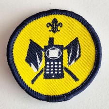 UK Beaver Scout Communicator Activity Badge (Used - with old logo)