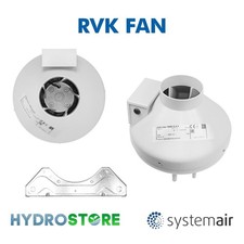 RVK SystemAir Fan 4" 211(m3/h)
