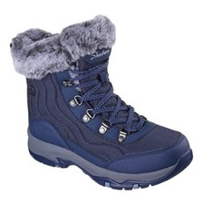 SKECHERS Trego Stormie - Womens/Ladies Waterproof Hiking Boot Navy