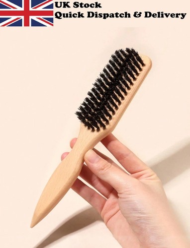 Boar bristle slick back hair - bristle,