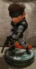 First 4 Figures Solid Snake Metal Gear Solid MGS 8" Great Condition with box 