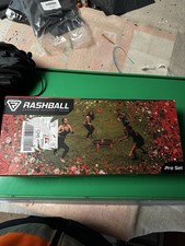 RASHBALL. Round Net Game for 2 v 2. Professional Set. Fast Paced Outdoor Game