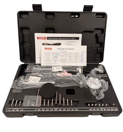 Spi dial bore gauge set - spi, 3-in-1