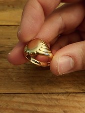 Heavy 9ct 375 Gold Signet Ring