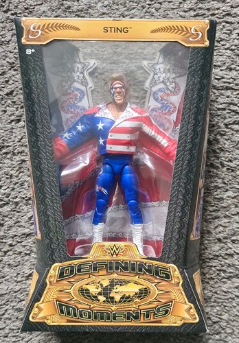 Mattel wwe wcw sting - mattel,
