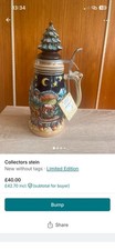 Vintage German Lidded Beer