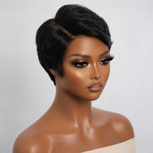 Short pixie cut - short,