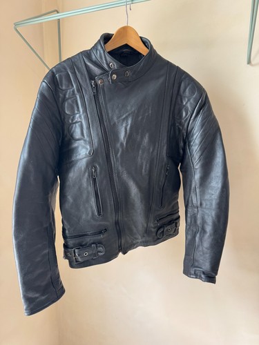 Vintage leather motorbike - leather,