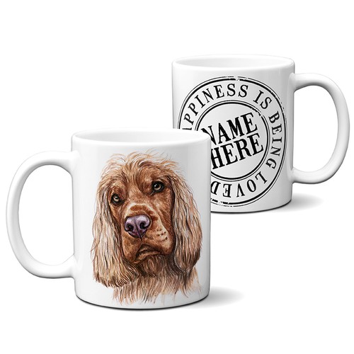Personalised cocker spaniel - personalised,