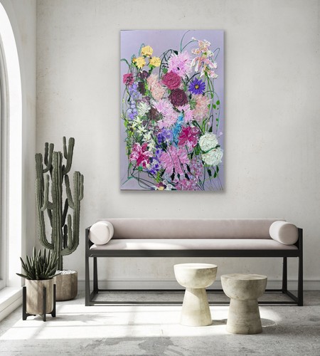 Large abstract acrylic - large,