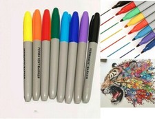 8 Pack Permanent Marker Pens