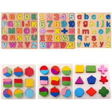 Wooden Shapes Kids Geometry