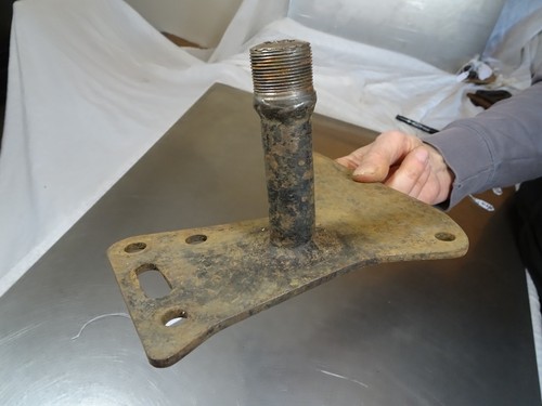 Norton engine plate rigid - engine,