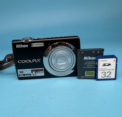 Nikon coolpix s220 0mp - nikon, 10.0mp