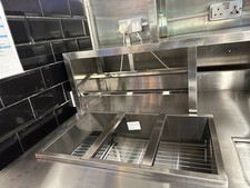 Bubble Tea Workbench Boba Drink Prep Station Serving Counter Stainless Steel