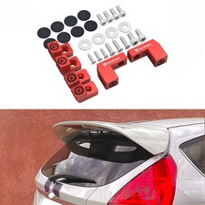 Anodized Wing Spoiler Riser Kit For Ford Fiesta MK7 MK7.5 Fiesta ST ST180 Red