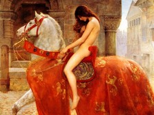 John Collier -Lady Godiva A3 Poster 12-16inch 30-40cm  Film Movie Cinema Cult Re