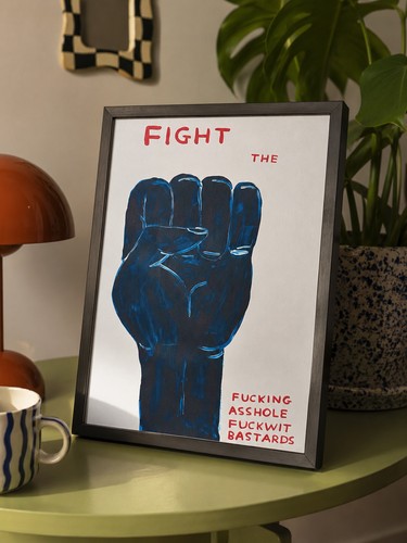 David shrigley fist - david,