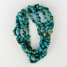 Real turquoise natural nugget - real,