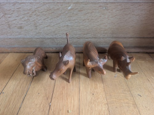Vintage hand carved wooden - vintage,